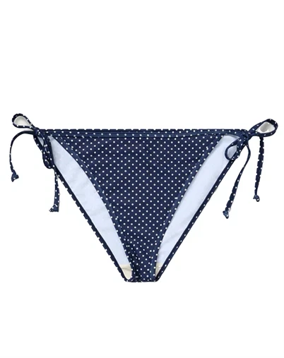 Beck Söndergaard - Polka Dot Baila Bikini Tanga - Navy Blue 